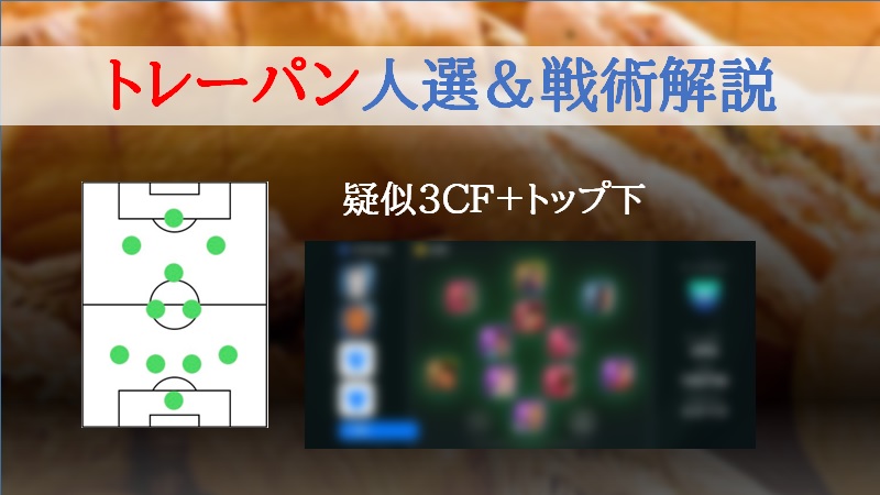 トレーパン人選 戦術解説 Color ウイイレアプリ Efootball 攻略 ゲームウィキ Jp